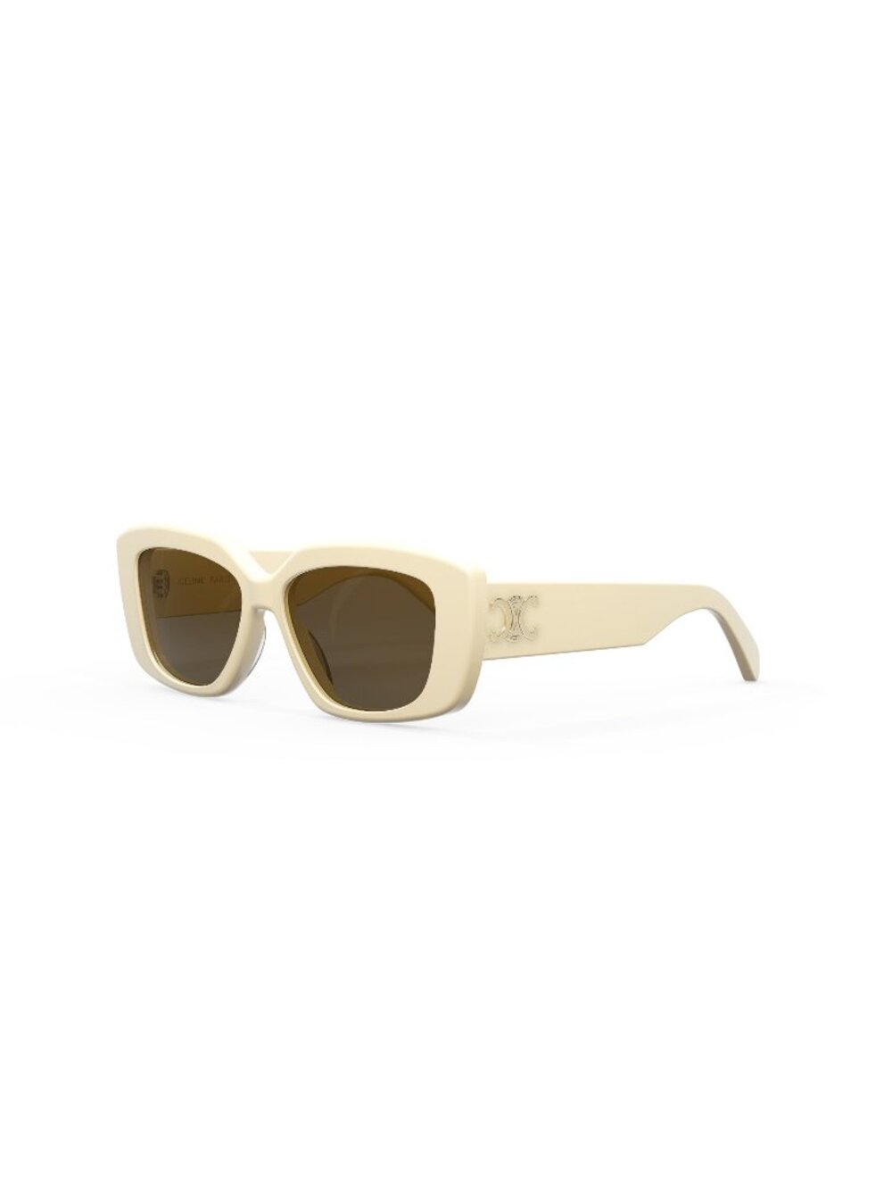 New CELINE Women's Sunglasses Acetate Frame TRIOMPHE CL40216U 25E 55
